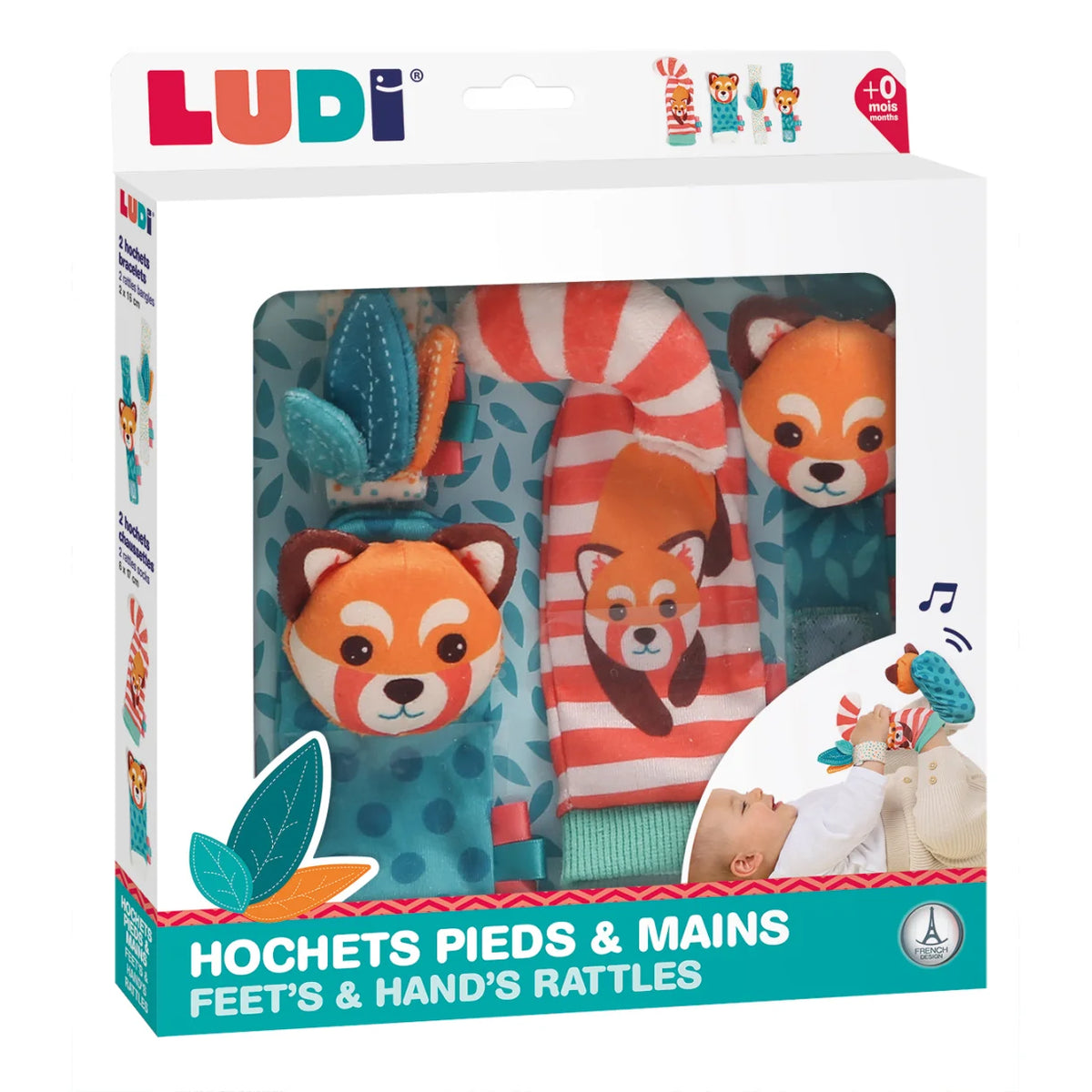 LUDI Fod og hånd rangle