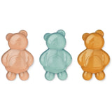 Liewood Kayden Mr Bear Genanvendelig Madpakkekøler 3-Pak Mustard Mix