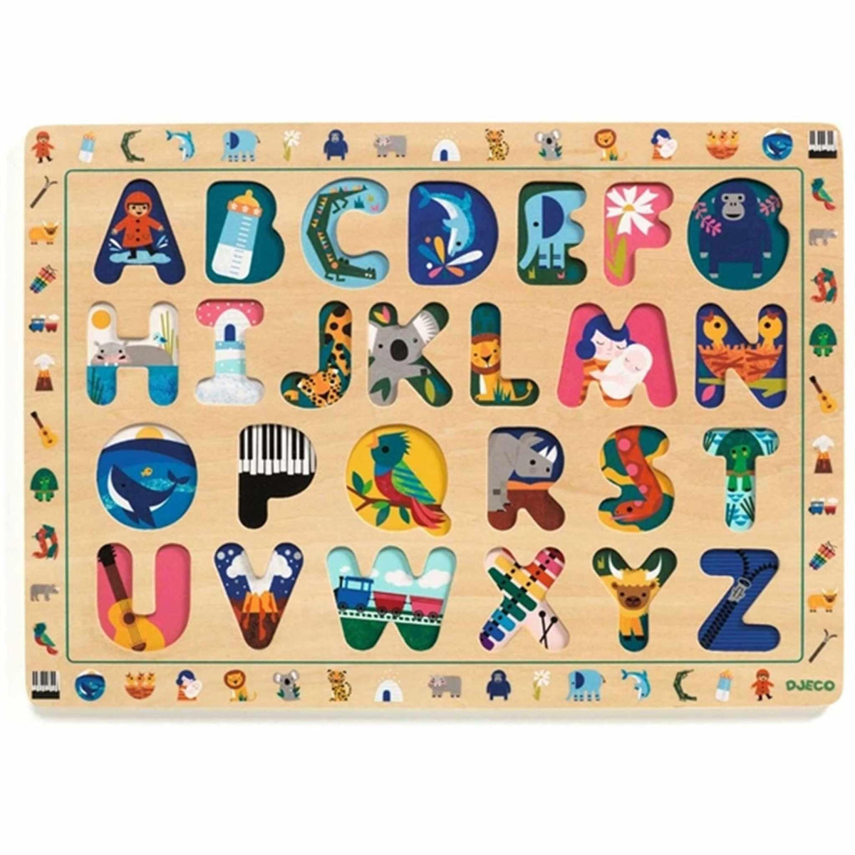 Djeco Puslespil ABC