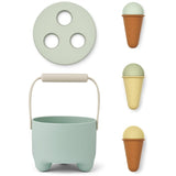 Liewood Fleur Dessertsæt Ice Blue Multi Mix