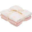 Pippi Veiled Rose Økologiske Stofbleer Muslin 3-pak