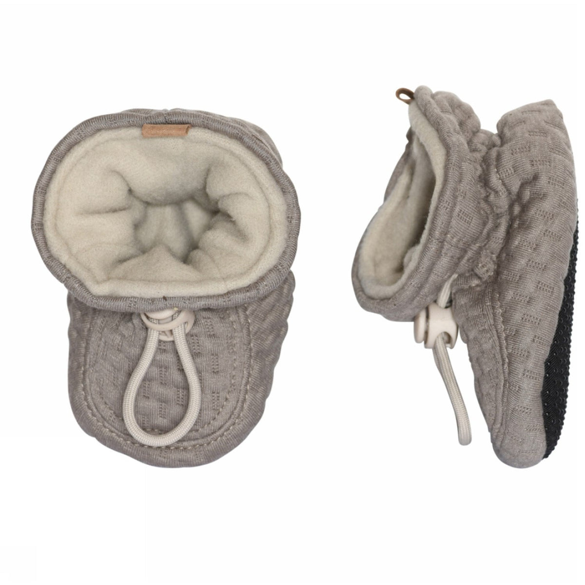 MELTON Tekstil Futter Structure Beige Melange
