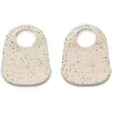 Liewood Tilda Hagesmæk 2-Pak Splash Dots Sea