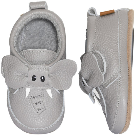MELTON Opal Grey Elephant læderfutter