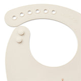 Liewood Tilda Silikone Hagesmæk Peach/Sea Shell Mix 2-pak