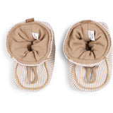 MELTON Striped Tekstil Futter Beige
