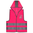 REER Sikkerhedsvest m. Hætte Pink