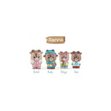 Timber Tots - Rensdyrfamilie - sæt af 4