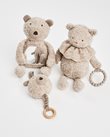 Smallstuff Musik uro bamse, uld bouclé, natur melange