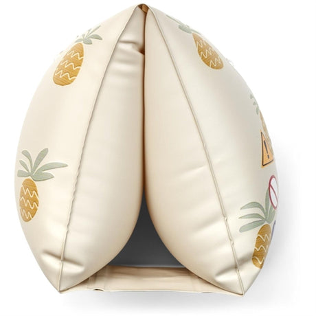 Liewood Shirley Badevinger 2-Pak Pineapples Cloud Cream