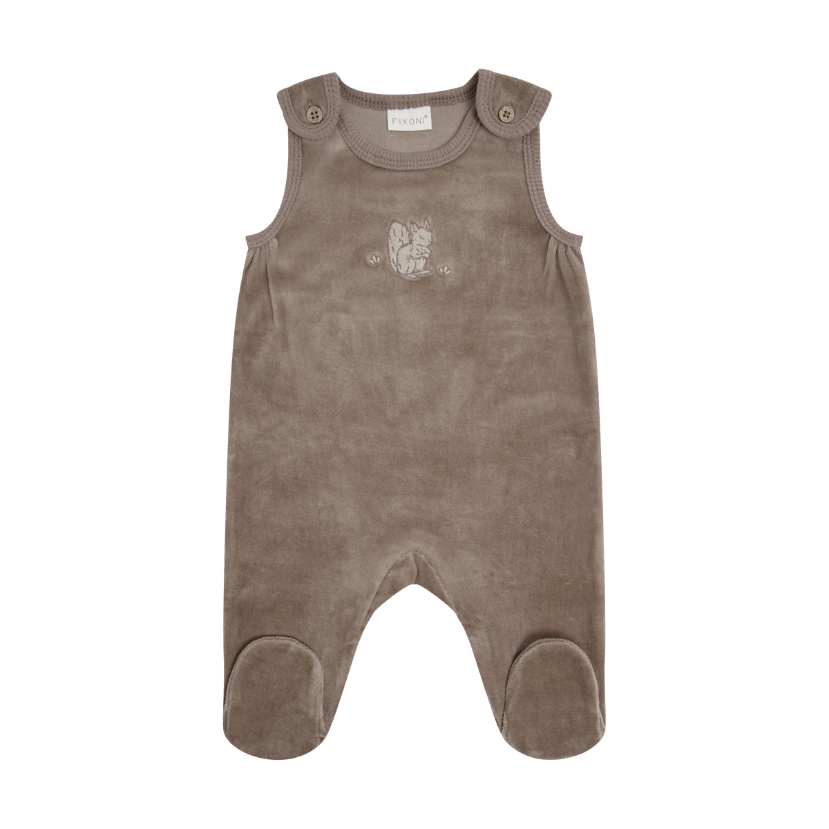Set w. Body and Velour Romper - Mountain Trail