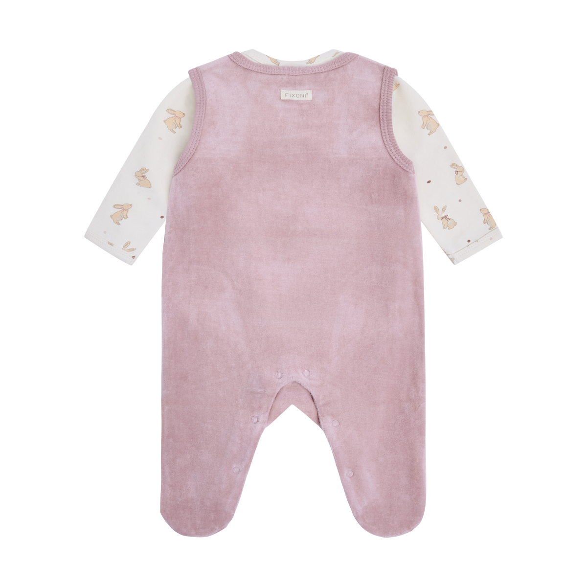Set w. Body and Velour Romper - Keepsake Lilac