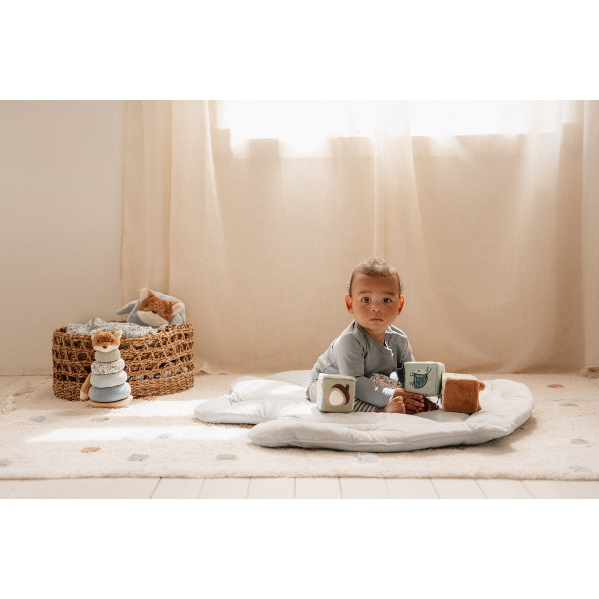 Little Dutch Forest Friends Blue Aktivitetsterninger 4-Pak