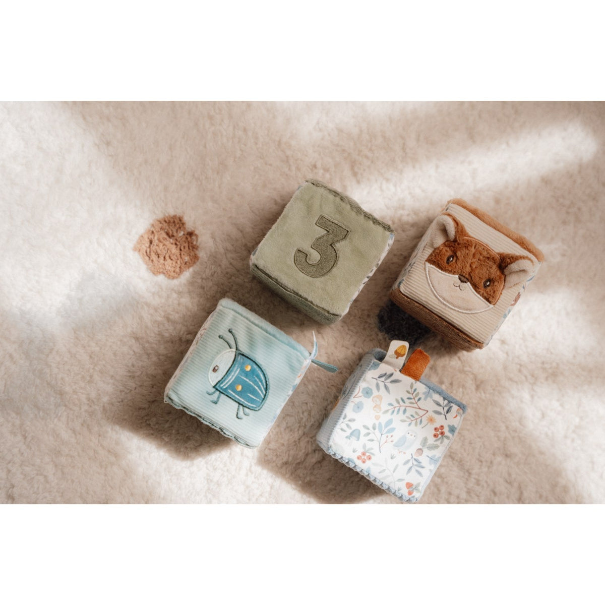 Little Dutch Forest Friends Blue Aktivitetsterninger 4-Pak