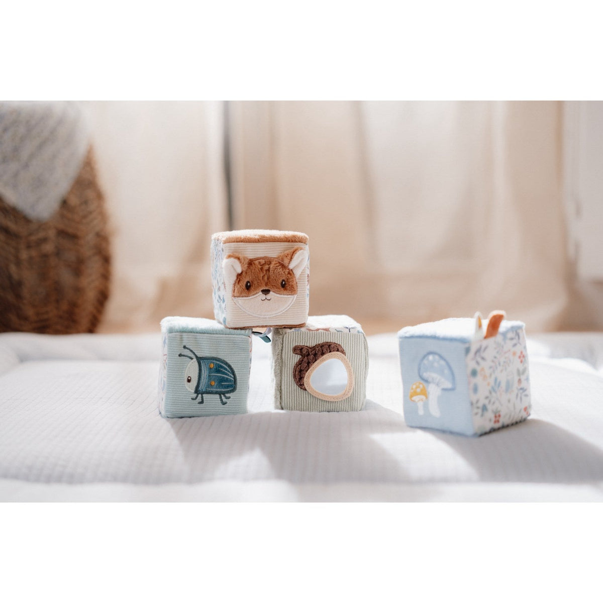 Little Dutch Forest Friends Blue Aktivitetsterninger 4-Pak