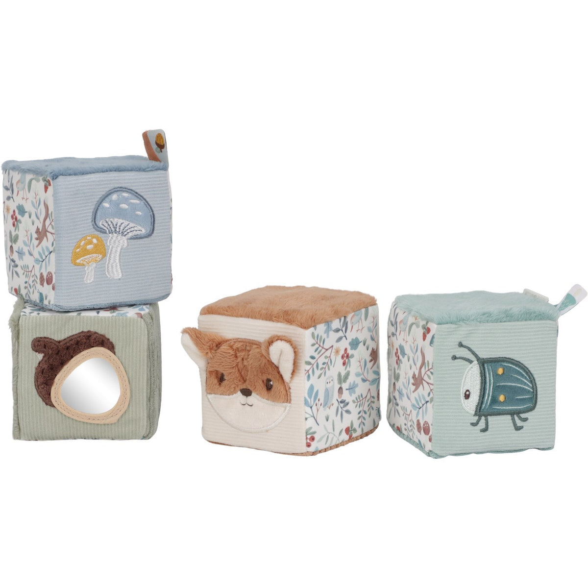 Little Dutch Forest Friends Blue Aktivitetsterninger 4-Pak