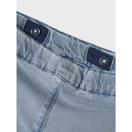 Name It Light Blue Denim Bella Wide Jeans