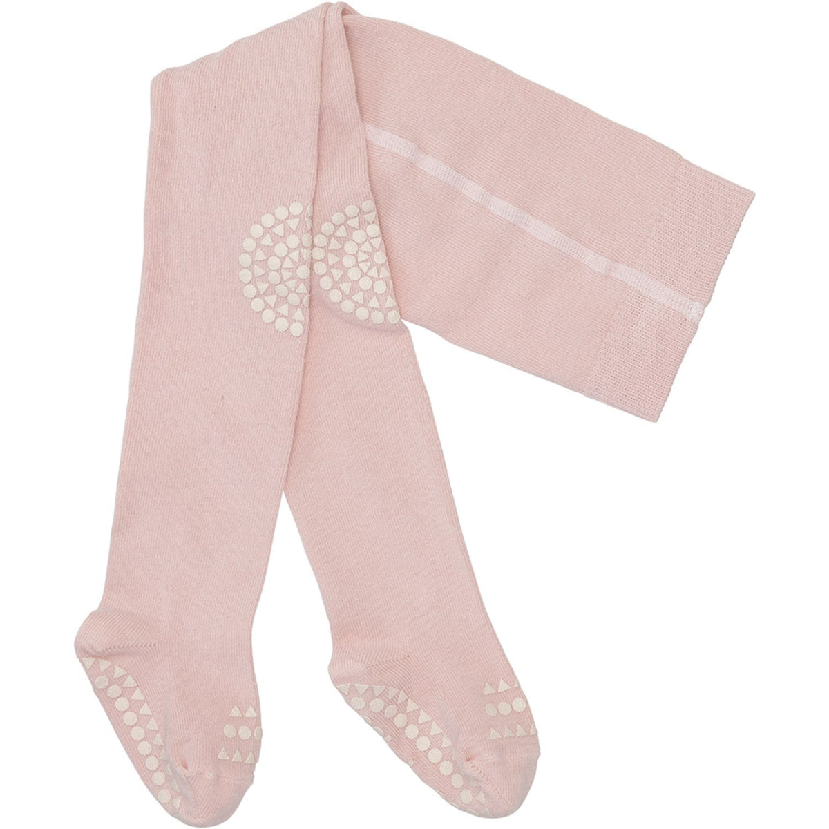 Gobabygo Soft Pink Bambus Crawling Strømpebukser