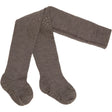 Gobabygo Brown Melange Crawling Strømpebukser Merino Uld