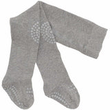 Gobabygo Grey Melange Crawling Strømpebukser Organic Bomuld