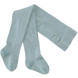 Gobabygo Dusty Blue Crawling Strømpebukser Organic Bomuld