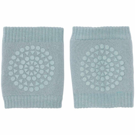 Gobabygo Dusty Blue Crawling Knæbeskyttere Organic Terry Bomuld
