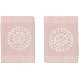 Gobabygo Soft Pink Crawling Knæbeskyttere Organic Terry Bomuld