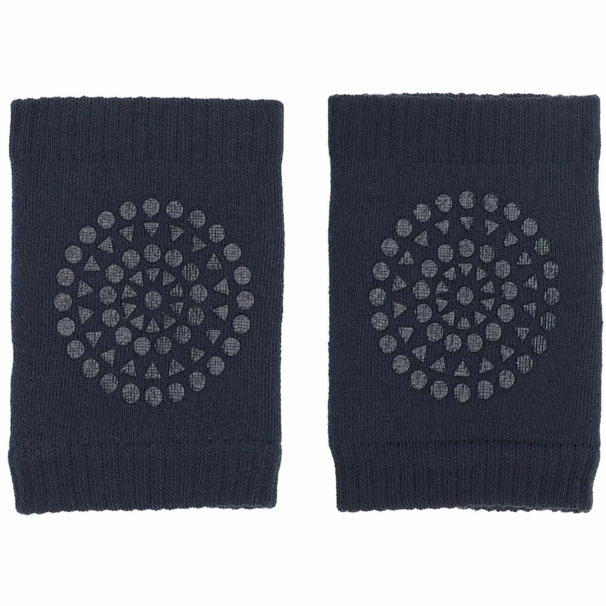 Gobabygo Navy Blue Crawling Knæbeskyttere Organic Terry Bomuld