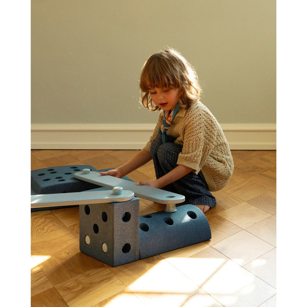 MODU 2x Balancebomme Sky Blue