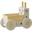 MODU 3-i-1 Baby Walker Sand Grey / Honey Yellow
