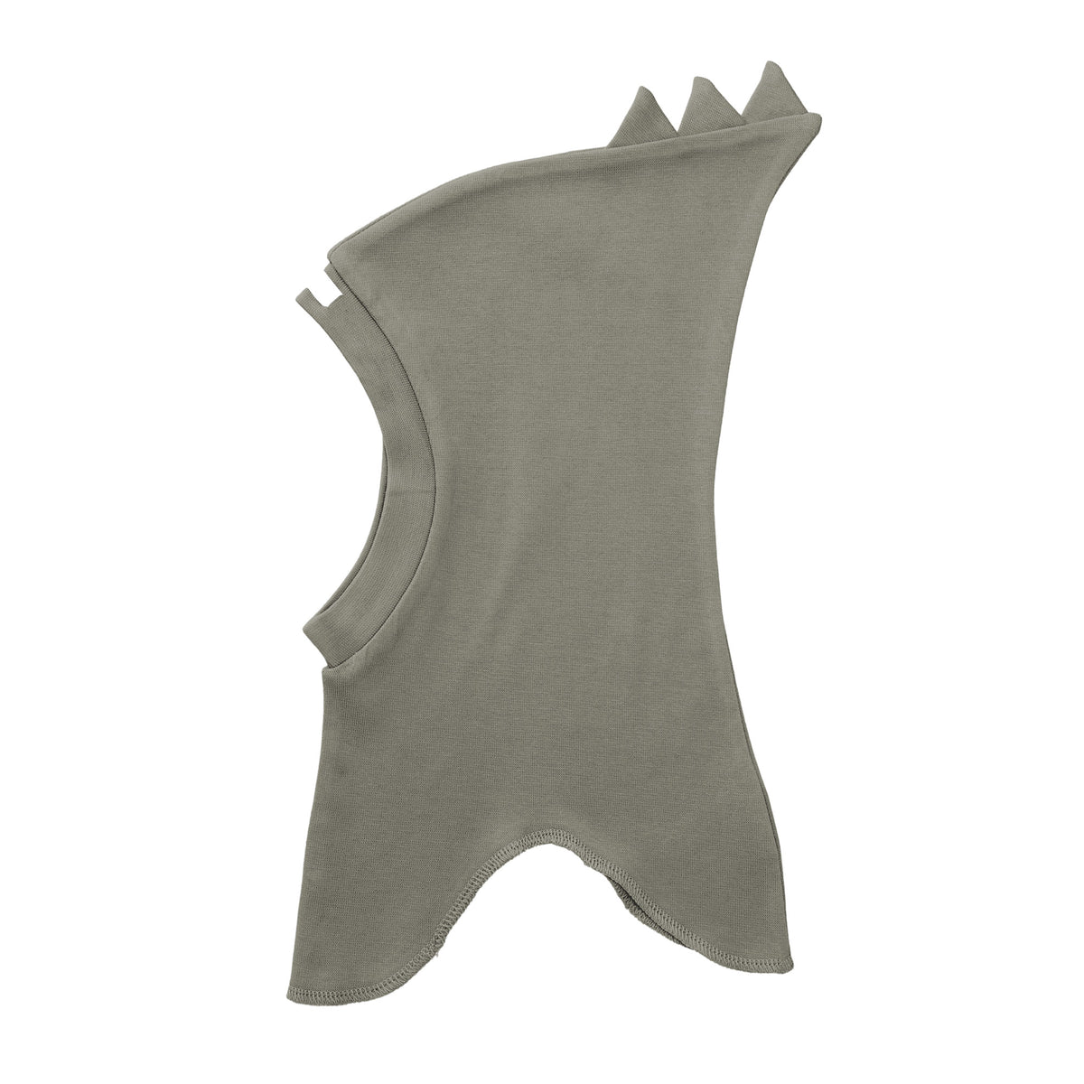 Racing Kids Bomuld 1-lags Spids Elefanthue Dusty Green  m/Dino