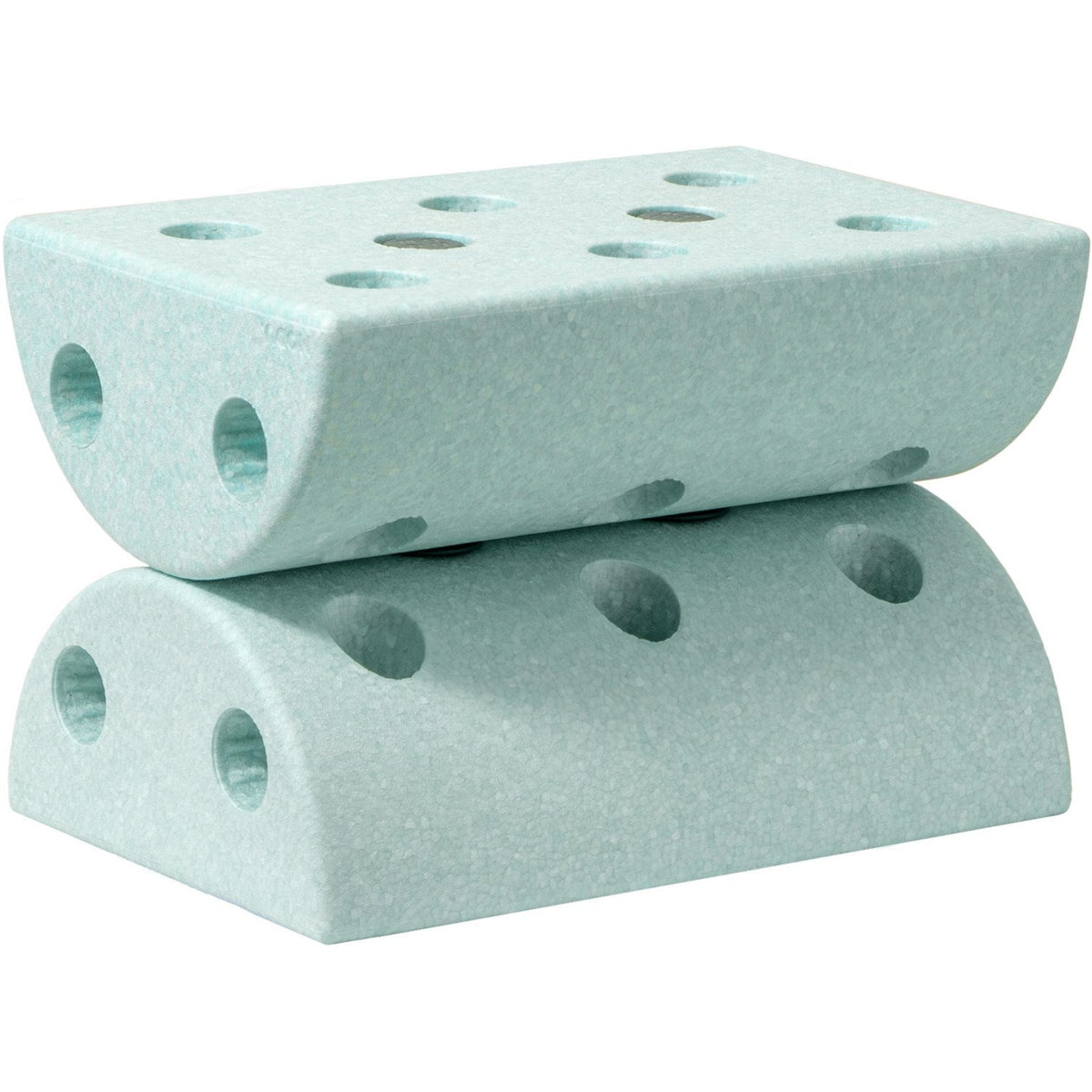 MODU Børneskammel Ocean Mint / Forest Green
