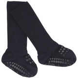 Gobabygo Dark Blue Non-Slip Strømper Bambus