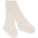 Gobabygo Off White Non-Slip Strømper Bambus
