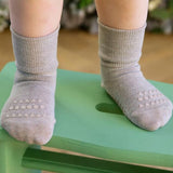 Gobabygo Sand Non-Slip Strømper Bambus