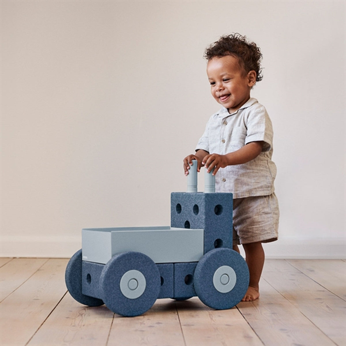 MODU 3-i-1 Baby Walker Deep Blue/Sky Blue