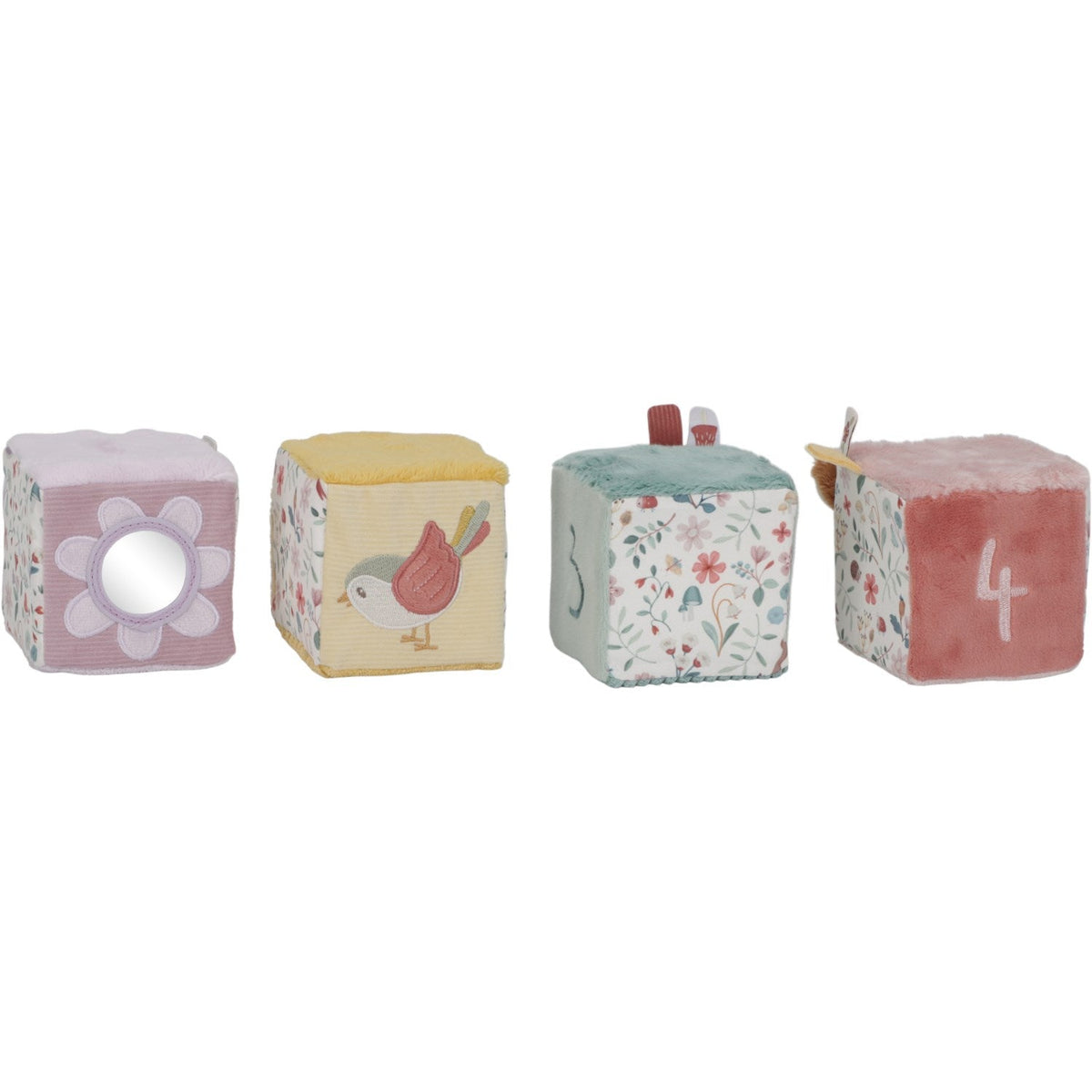 Little Dutch Fairy Garden Pink Plys Terninger