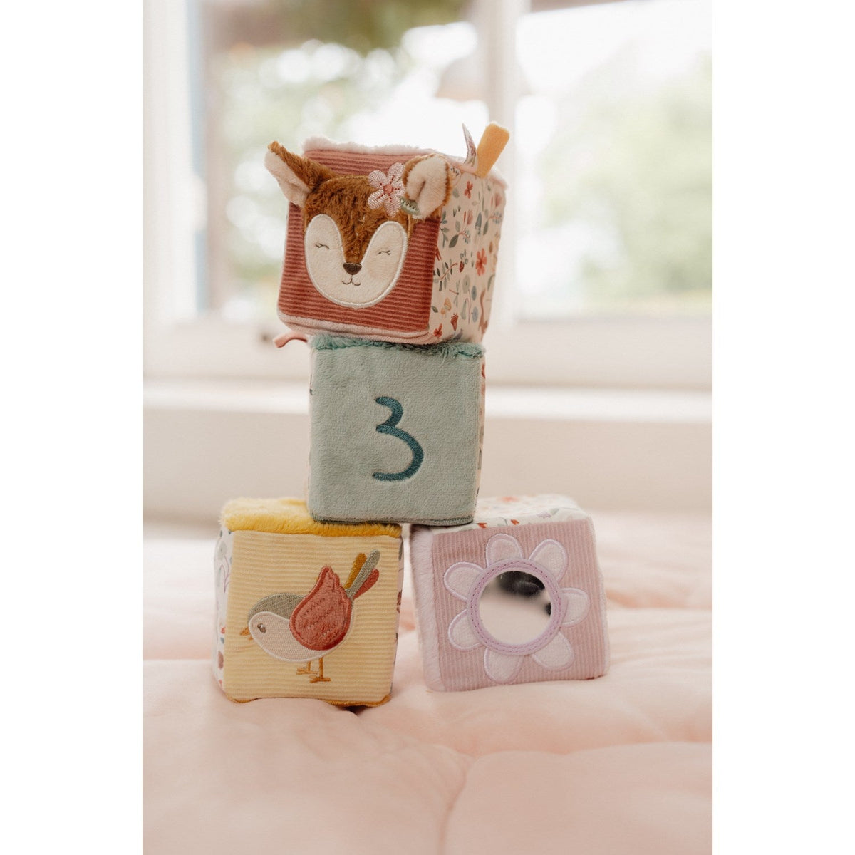 Little Dutch Fairy Garden Pink Plys Terninger