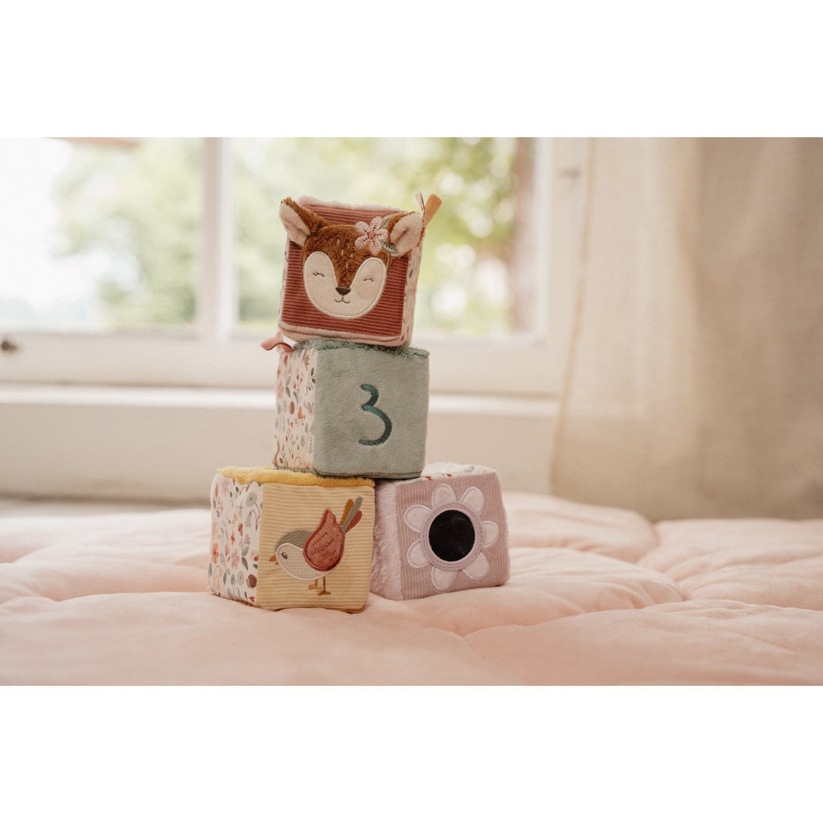 Little Dutch Fairy Garden Pink Plys Terninger