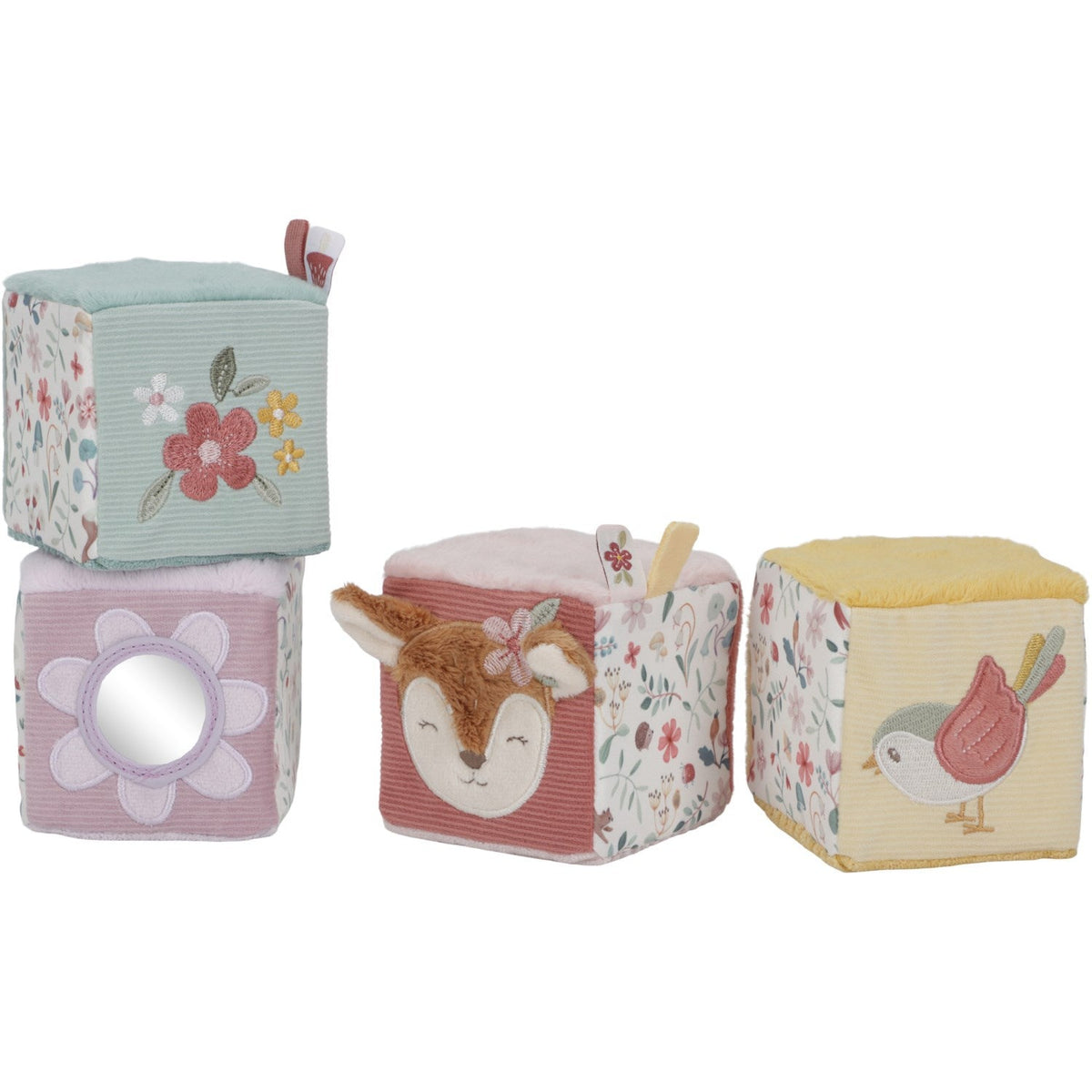Little Dutch Fairy Garden Pink Plys Terninger