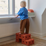 MODU 3-i-1 Baby Walker Burnt Orange/Dusty Green
