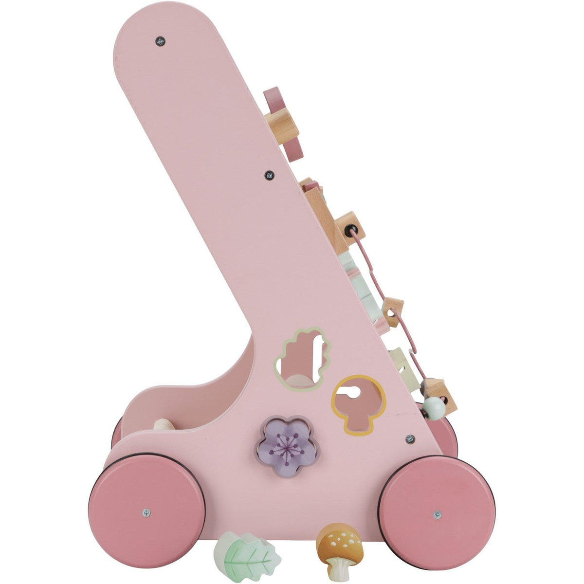 Little Dutch Fairy Garden Pink Multi-Aktivitets Gåvogn