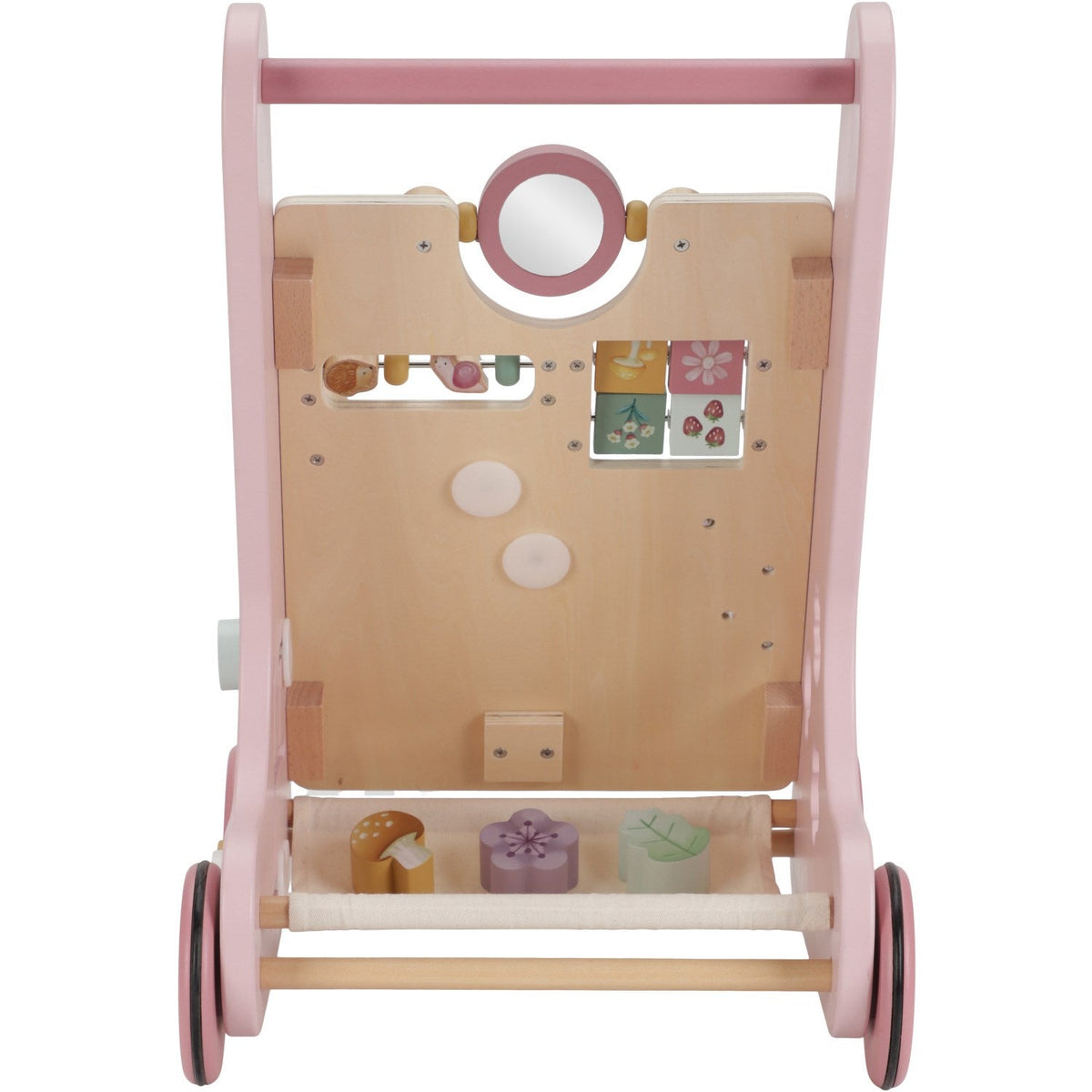 Little Dutch Fairy Garden Pink Multi-Aktivitets Gåvogn