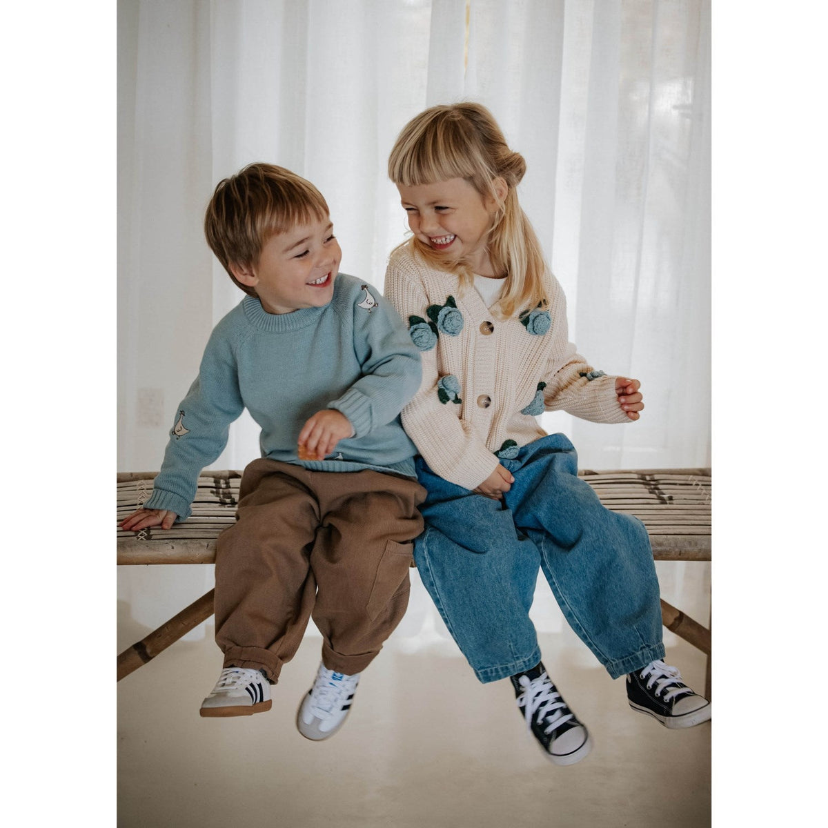 Fliink Slate Mahdi Strik Pullover