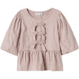 Name It Burnished Lilac Nmfkesia 3/4 Sleeve Top