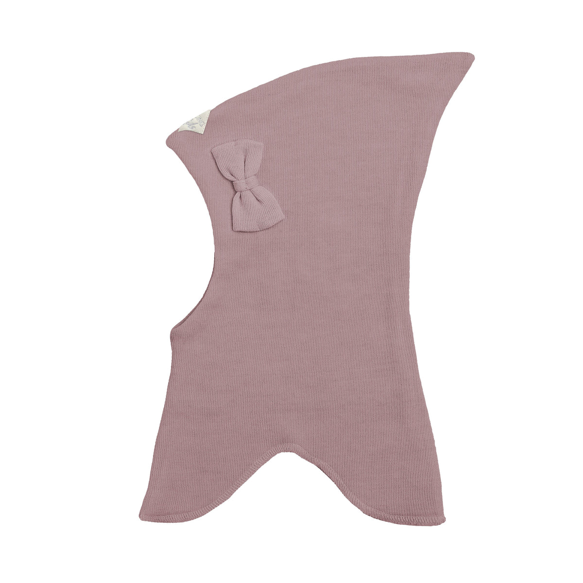 Racing Kids Uld Spids Elefanthue m/Sløjfe Purple Rose