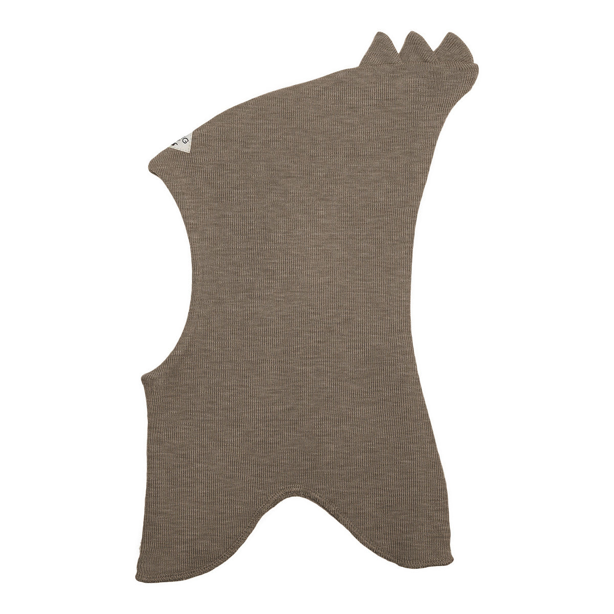Racing Kids Uld Spids Dino Elefanthue Light Taupe Melange