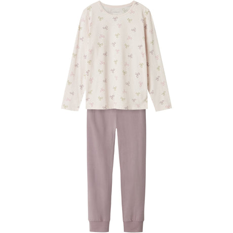 Name It Barely Pink Pyjamas Barely Pink Bow Noos