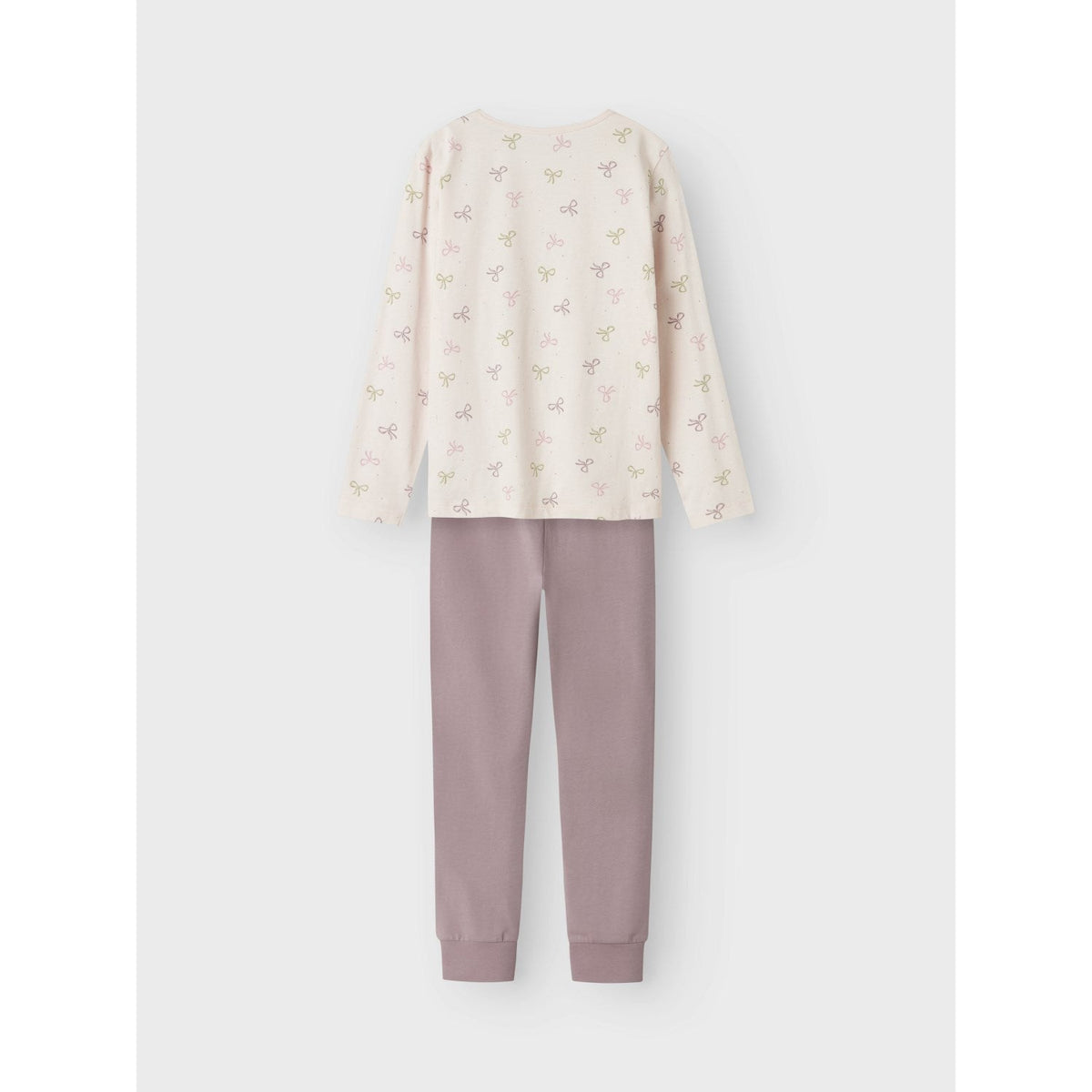 Name It Barely Pink Pyjamas Barely Pink Bow Noos
