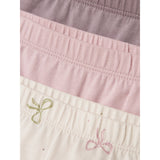 Name It Barely Pink Tights 3-pak Barely Pink Bow Noos